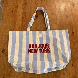 NWOT Sezane Bonjour New York Tote
